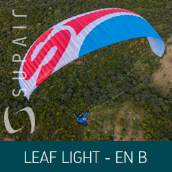 Parapente Supair LEAF LIGHT - EN B